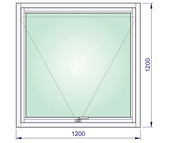 1200 x 1200 mm schema
