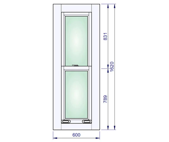 600 x 1620 mm schema