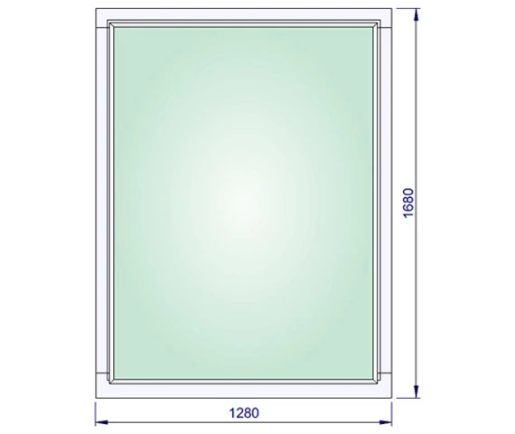 1280 x 1680 mm schema
