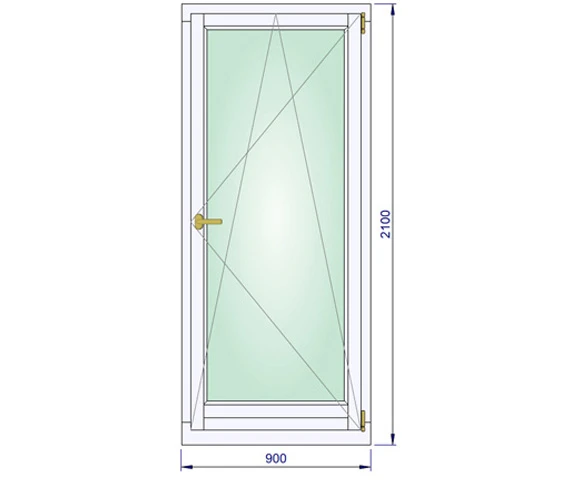900 x 2100 mm schema