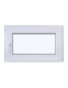 Kunststofffenster DREH/KIPP 800 x 500 mm Zweifachverglasung Weiß - SOFORT VERFÜGBAR