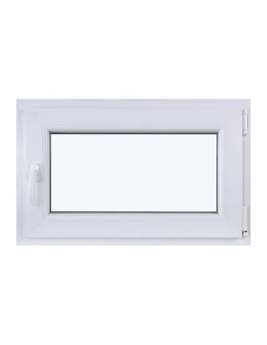 Kunststofffenster DREH/KIPP 800 x 500 mm Zweifachverglasung Weiß - SOFORT VERFÜGBAR