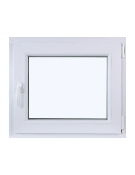 Kunststofffenster DREH/KIPP 700 x 600 mm Zweifachverglasung Weiß - SOFORT VERFÜGBAR