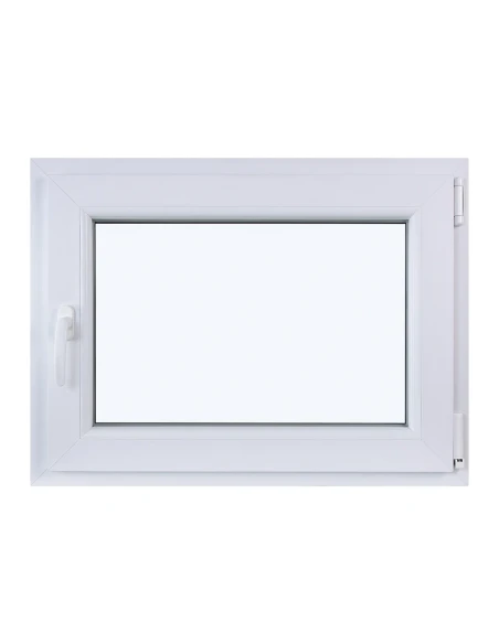 Kunststofffenster DREH/KIPP 800 x 600 mm Zweifachverglasung Weiß - SOFORT VERFÜGBAR