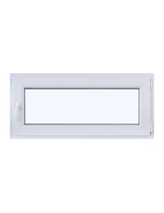 Kunststofffenster DREH/KIPP 1100 x 510 mm Zweifachverglasung Weiß - SOFORT VERFÜGBAR