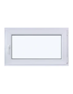 Kunststofffenster DREH/KIPP 1000 x 600 mm Zweifachverglasung Weiß - SOFORT VERFÜGBAR