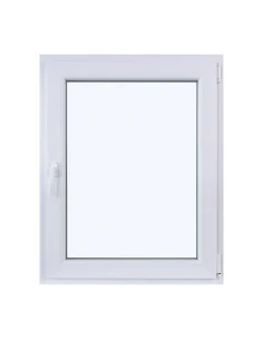 Kunststofffenster DREH/KIPP 800 x 1000 mm Zweifachverglasung Weiß - SOFORT VERFÜGBAR