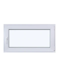 Kunststofffenster DREH/KIPP 1100 x 600 mm Zweifachverglasung Weiß - SOFORT VERFÜGBAR
