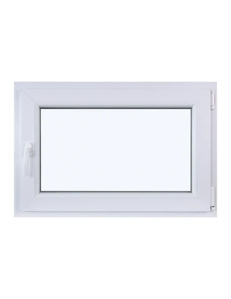 Kunststofffenster DREH/KIPP 900 x 900 mm Zweifachverglasung Weiß - SOFORT VERFÜGBAR