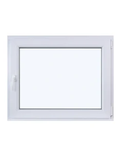Kunststofffenster DREH/KIPP 1000 x 800 mm Zweifachverglasung Weiß - SOFORT VERFÜGBAR
