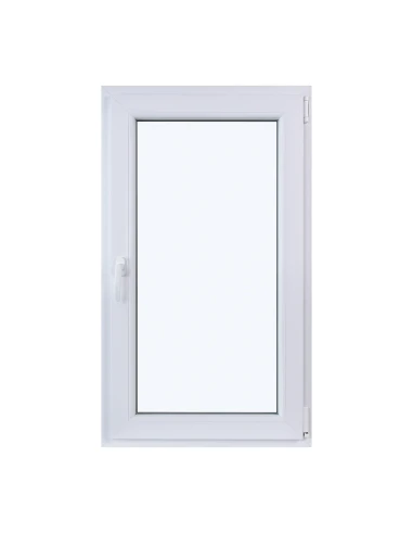 Kunststofffenster DREH/KIPP 700 x 1200 mm Zweifachverglasung Weiß - SOFORT VERFÜGBAR