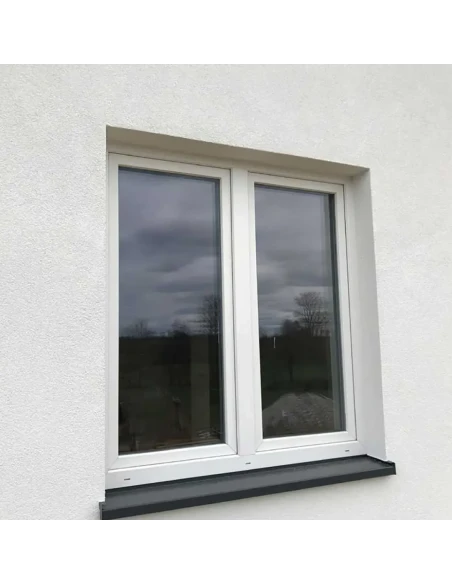 Kunststofffenster DREH/KIPP 1200 x 800 mm Zweifachverglasung Weiß - SOFORT VERFÜGBAR