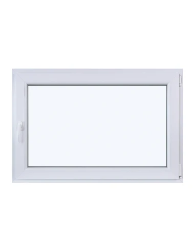 Kunststofffenster DREH/KIPP 1200 x 800 mm Zweifachverglasung Weiß - SOFORT VERFÜGBAR
