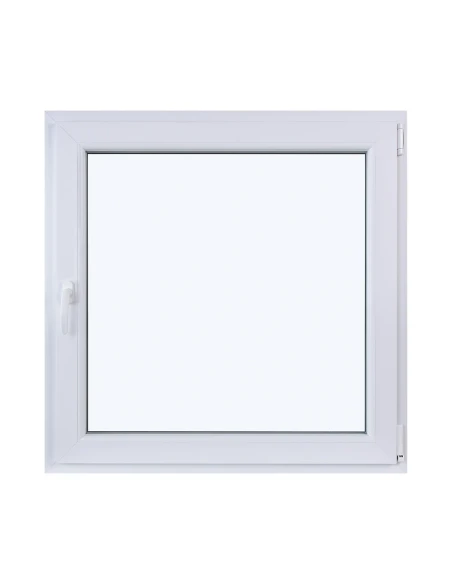 Kunststofffenster DREH/KIPP 1000 x 1000 mm Zweifachverglasung Weiß - SOFORT VERFÜGBAR