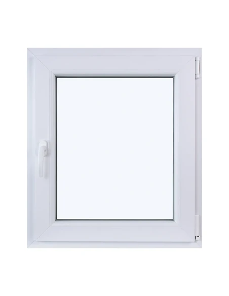 Kunststofffenster DREH/KIPP 700 x 800 mm Zweifachverglasung Weiß - SOFORT VERFÜGBAR