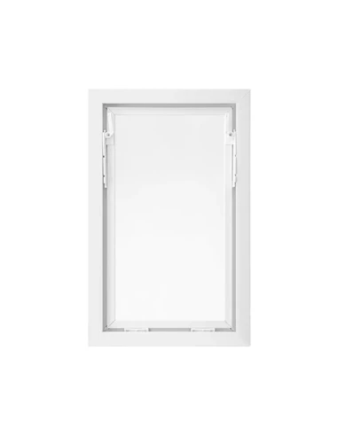 Kunststoff Kellerfenster Stallfenster Garagenfenster EKO 500 x 800 mm