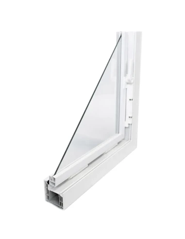 Kunststoff Kellerfenster Stallfenster Garagenfenster EKO 600 x 500 mm