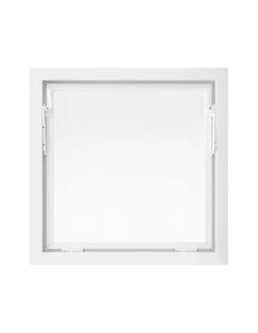Kunststoff Kellerfenster Stallfenster Garagenfenster EKO 700 x 700 mm 2