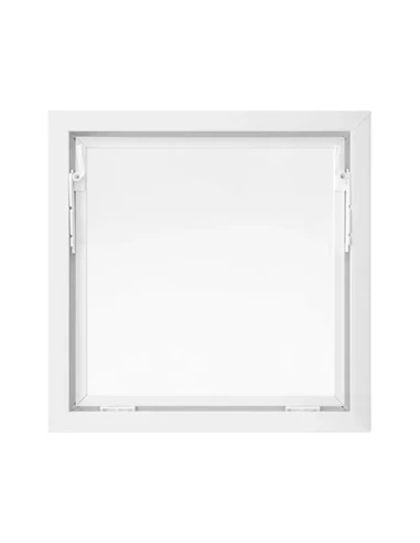 Kunststoff Kellerfenster Stallfenster Garagenfenster EKO 700 x 700 mm