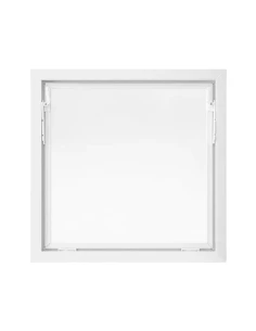 Kunststoff Kellerfenster Stallfenster Garagenfenster EKO 800 x 800 mm 2