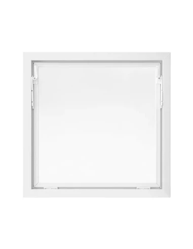 Kunststoff Kellerfenster Stallfenster Garagenfenster EKO 800 x 800 mm