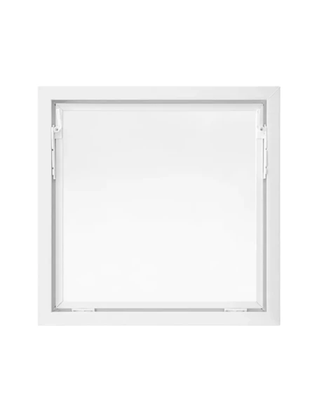 Kunststoff Kellerfenster Stallfenster Garagenfenster EKO 800 x 800 mm