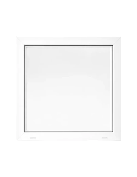 Kunststoff Kellerfenster Stallfenster Garagenfenster EKO 800 x 800 mm