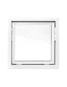 Kunststoff Kellerfenster Stallfenster Garagenfenster STANDARD 500 x 500 mm 2