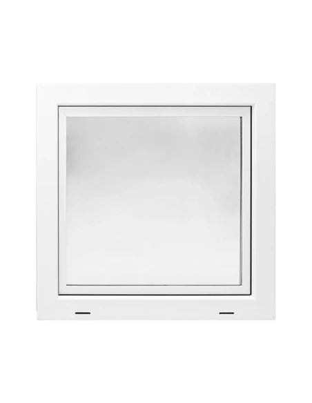 Kunststoff Kellerfenster Stallfenster Garagenfenster STANDARD 500 x 500 mm