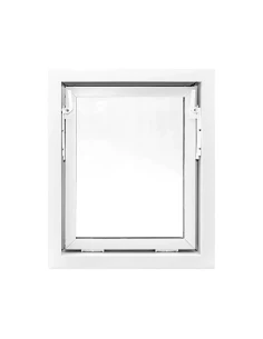 Kunststoff Kellerfenster Stallfenster Garagenfenster STANDARD 500 x 600 mm 2