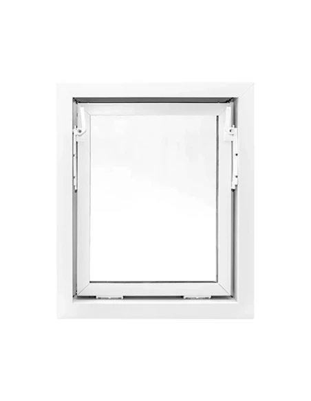 Kunststoff Kellerfenster Stallfenster Garagenfenster STANDARD 500 x 600 mm