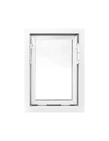 Kunststoff Kellerfenster Stallfenster Garagenfenster STANDARD 500 x 700 mm