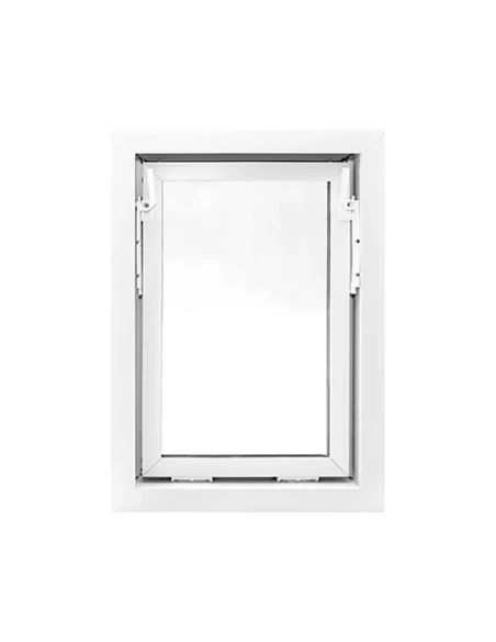 Kunststoff Kellerfenster Stallfenster Garagenfenster STANDARD 500 x 700 mm