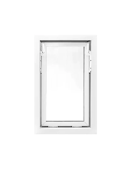 Kunststoff Kellerfenster Stallfenster Garagenfenster STANDARD 500 x 800 mm