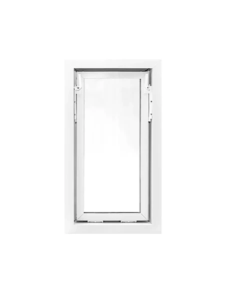 Kunststoff Kellerfenster Stallfenster Garagenfenster STANDARD 500 x 900 mm