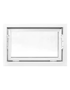 Kunststoff Kellerfenster Stallfenster Garagenfenster STANDARD 600 x 400 mm 2