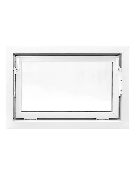 Kunststoff Kellerfenster Stallfenster Garagenfenster STANDARD 600 x 400 mm