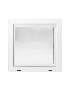 Kunststoff Kellerfenster Stallfenster Garagenfenster STANDARD 600 x 600 mm