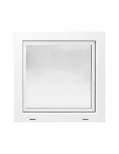 Kunststoff Kellerfenster Stallfenster Garagenfenster STANDARD 600 x 600 mm