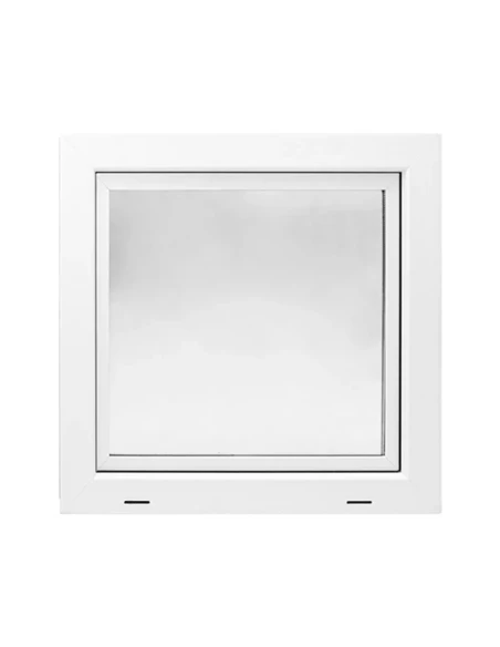 Kunststoff Kellerfenster Stallfenster Garagenfenster STANDARD 600 x 600 mm