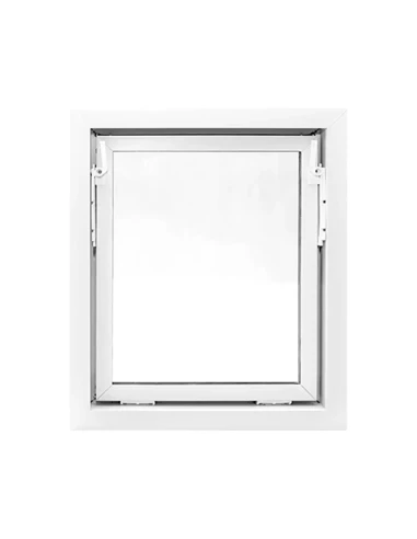 Kunststoff Kellerfenster Stallfenster Garagenfenster STANDARD 600 x 700 mm