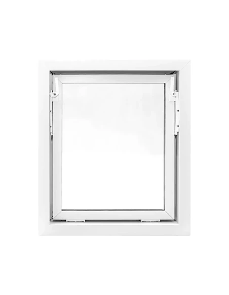 Kunststoff Kellerfenster Stallfenster Garagenfenster STANDARD 600 x 700 mm