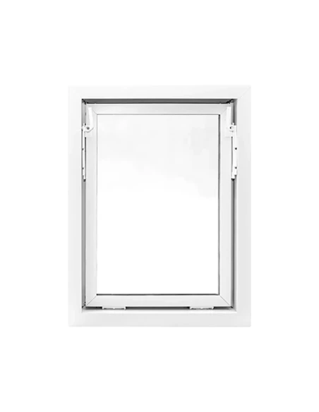 Kunststoff Kellerfenster Stallfenster Garagenfenster STANDARD 600 x 800 mm