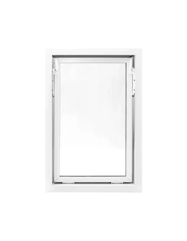 Kunststoff Kellerfenster Stallfenster Garagenfenster STANDARD 600 x 900 mm