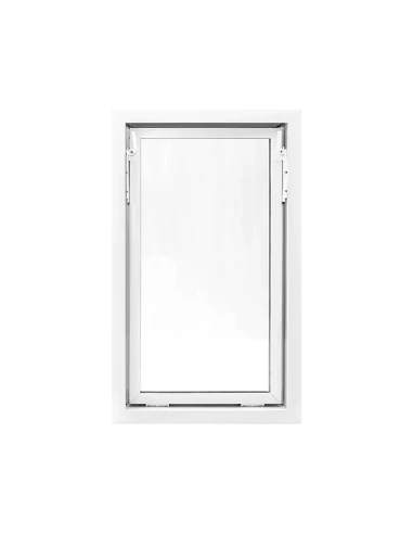 Kunststoff Kellerfenster Stallfenster Garagenfenster STANDARD 600 x 1000 mm