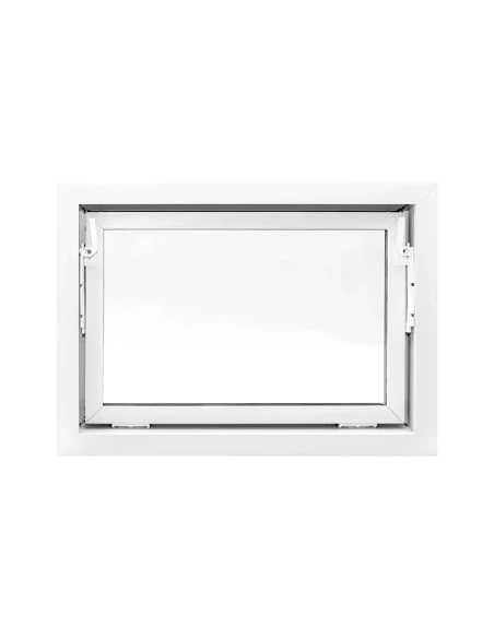 Kunststoff Kellerfenster Stallfenster Garagenfenster STANDARD 700 x 500 mm