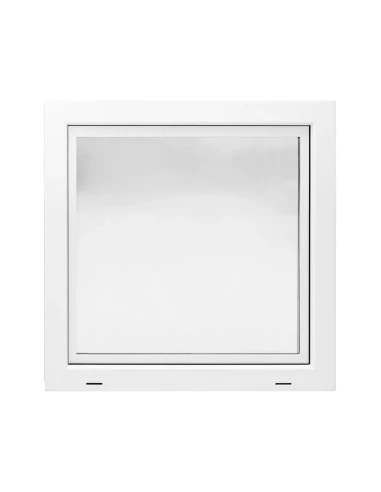 Kunststoff Kellerfenster Stallfenster Garagenfenster STANDARD 700 x 700 mm