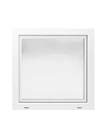 Kunststoff Kellerfenster Stallfenster Garagenfenster STANDARD 700 x 700 mm