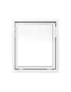 Kunststoff Kellerfenster Stallfenster Garagenfenster STANDARD 700 x 800 mm 2