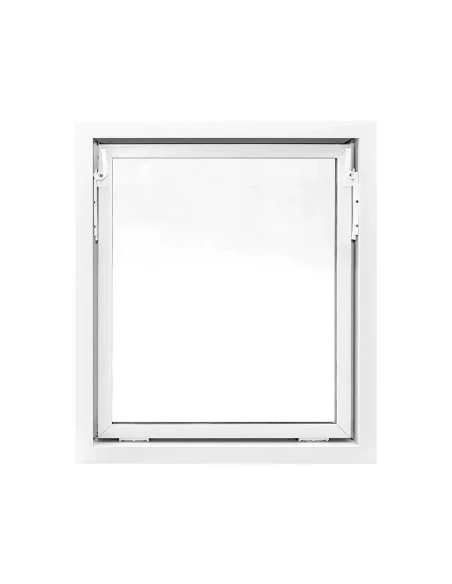 Kunststoff Kellerfenster Stallfenster Garagenfenster STANDARD 700 x 800 mm
